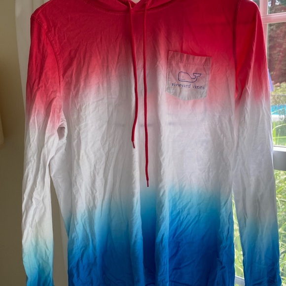 Vineyard Vines Long Sleeve Hoodie Tee- S - Picture 2 of 3